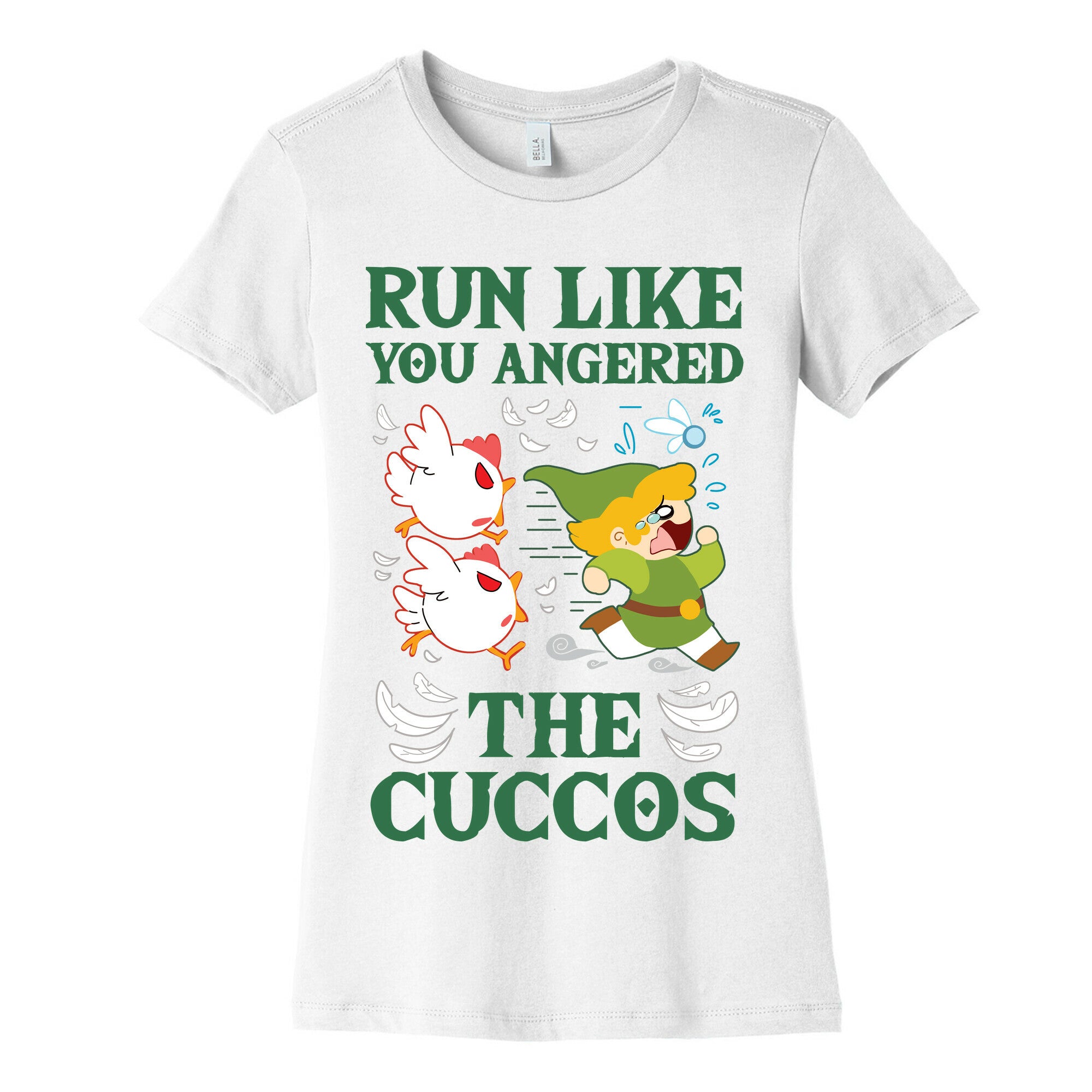 Run Like You Angered The Cuccos Women's Cotton Tee